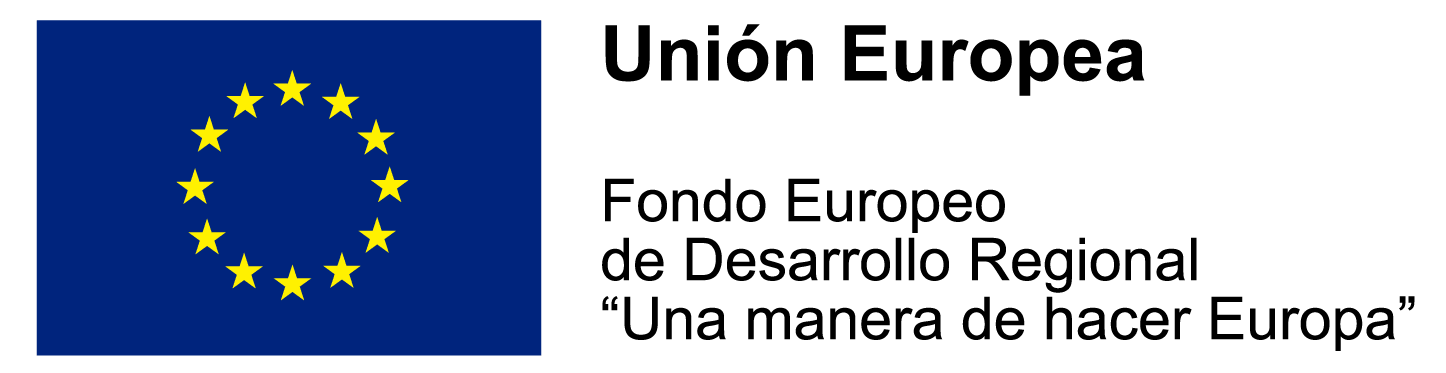 Imagen del logo del Fondo Europeo de Desarrollo Regional de la Unión Europea